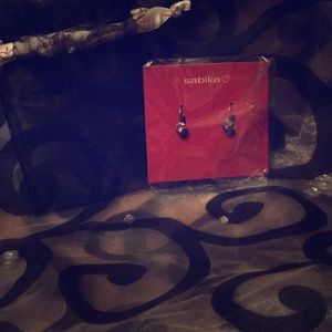 Sabika❤️ Pink Crystal Lever Back Drop Earrings